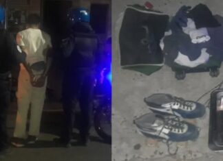 Detuvieron a un hombre con elementos robados. Foto: PER.