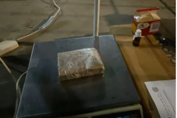 Hallaron más de 300 gramos de marihuana. Foto: PER.