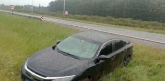Un auto chocó contra el guardarraíl de la autovía en Entre Ríos: cuatro ocupantes resultaron ilesos Un auto chocó contra el guardarraíl de la autovía en Entre Ríos: cuatro ocupantes resultaron ilesos