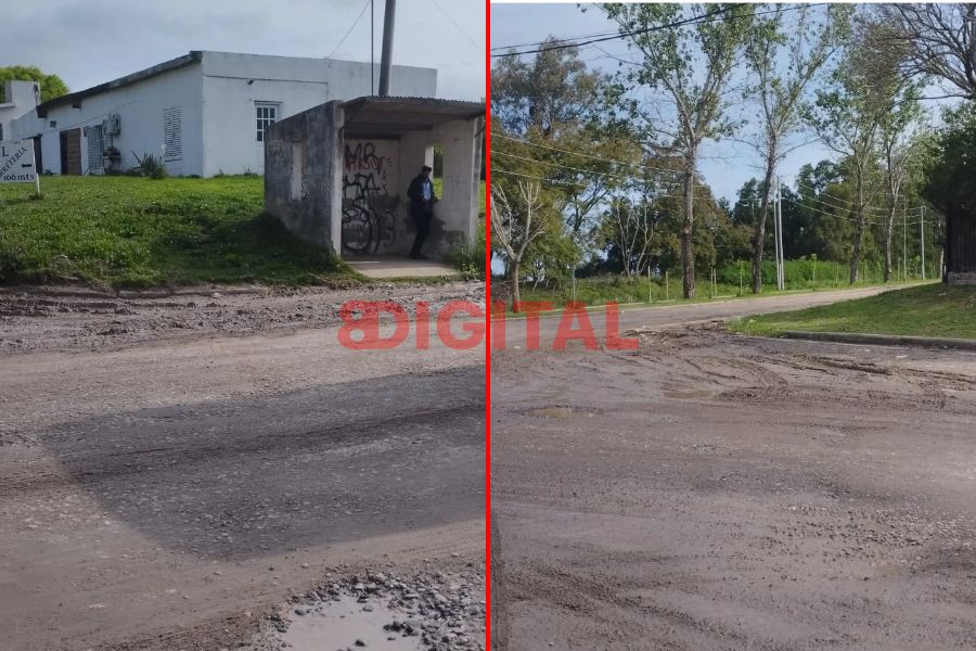 Vecinos reclaman por calles de tierra que se vuelven intransitables. Foto: ElochoDigital.