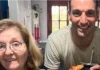 Scaloni y su madre.