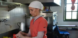 Trabajadores suplentes de comedores escolares.