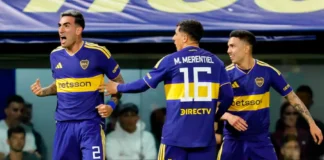 Boca goleó 3-0 a Unión.
