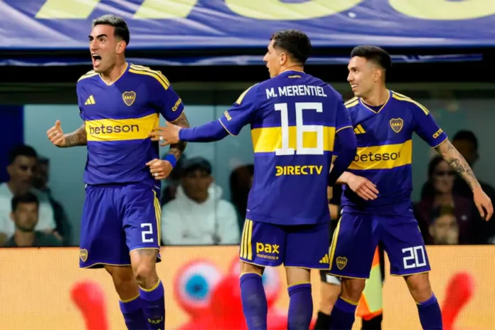 Boca goleó 3-0 a Unión.