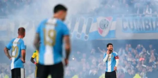 Messi se despidió de la Selección Argentina con un gol. Foto: AFA.
