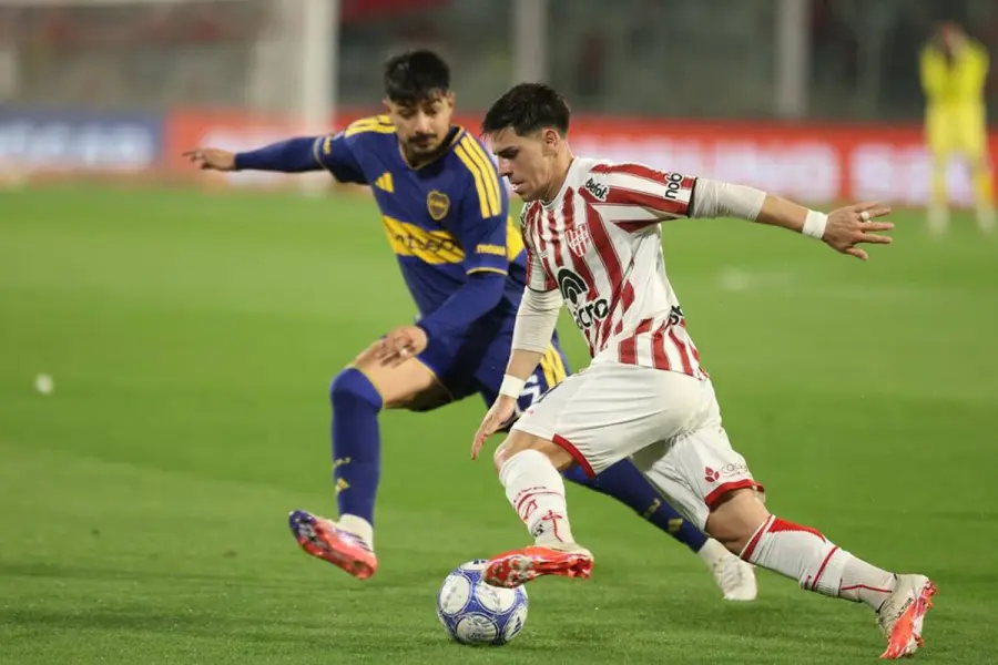 Boca empató 2-2 con Instituto. Foto: La Nación.
