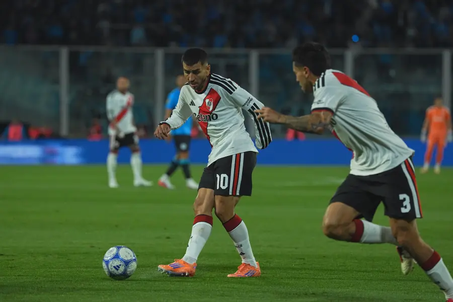 River goleó 3-0 a Belgrano en Córdoba. Foto: La Nación.