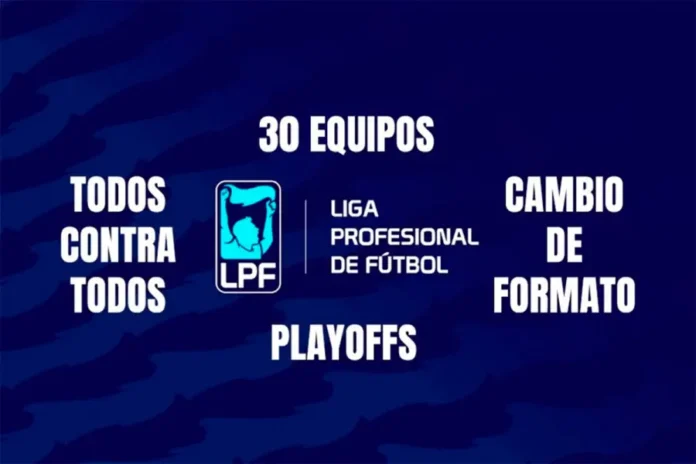 La Liga Profesional confirmó el formato del torneo 2027. La Liga Profesional confirmó el formato del torneo 2027.