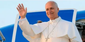 Visita del papa León XIV.