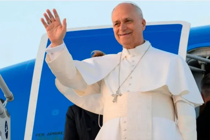 Visita del papa León XIV.