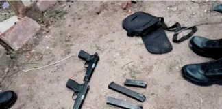 Detuvieron a un hombre con dos pistolas 9 milímetros. Foto: Policía de Entre Ríos.