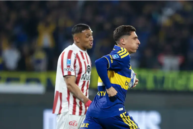 Boca empató 2-2 con Instituto. Foto: La Nación.