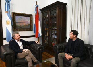 Frigerio y el intendente de Nogoyá avanzan en obras clave de infraestructura y conectividad
