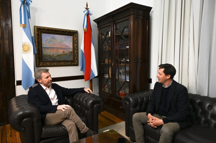 Frigerio y el intendente de Nogoyá avanzan en obras clave de infraestructura y conectividad